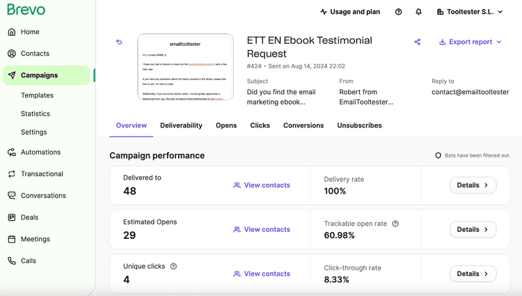 Galoper + Brevo: Unified Email Marketing